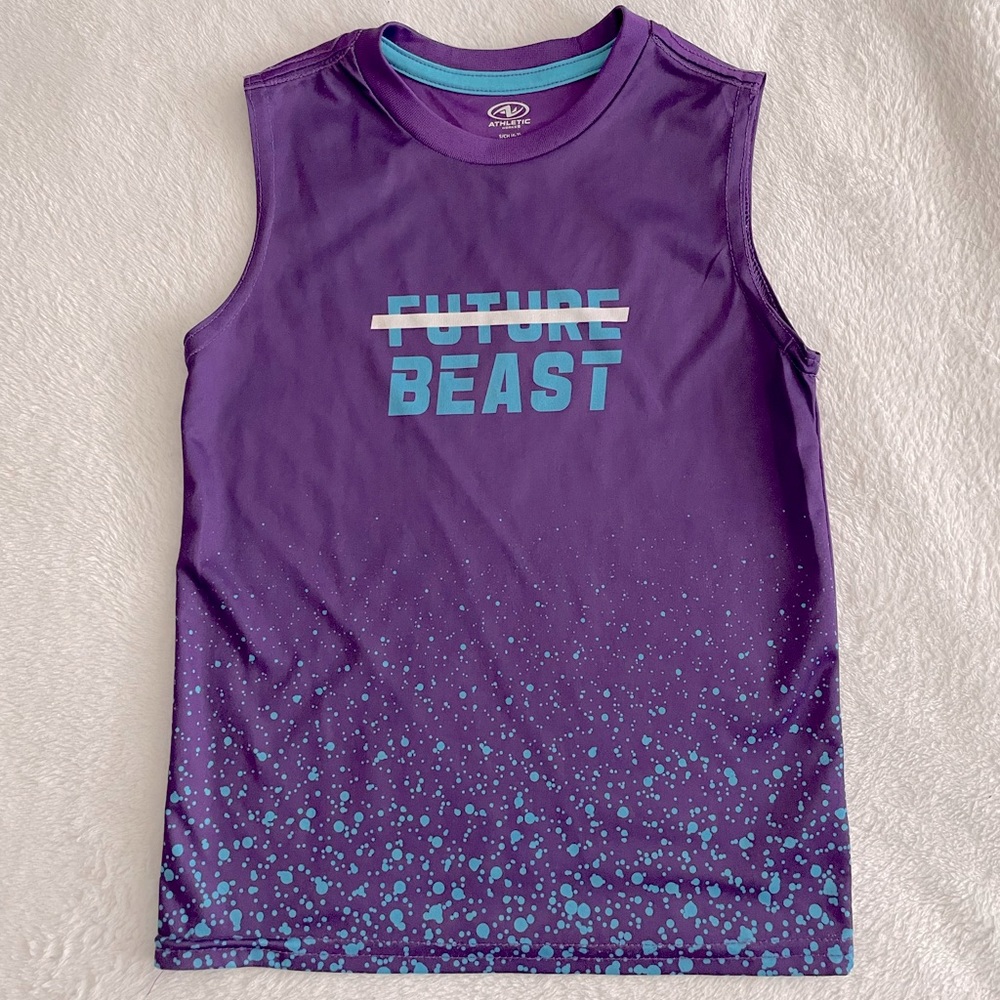 Future Beast boys athletic sleeveless top 6/7